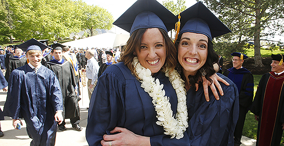 BYU Graduation Honors Grads and President Samuelson - Church News and ...