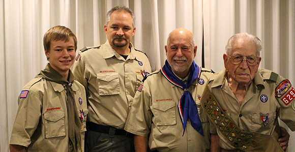 Four Generations of Eagle Scouts - Church News and Events