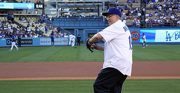 Elder Andersen Throws Out First Pitch at Dodger Stadium - Church News and  Events