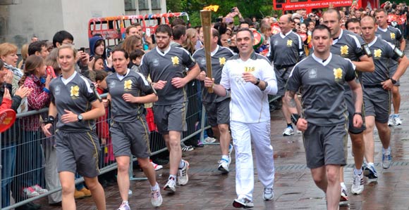 Church Member In England Carries Olympic Torch Church News And Events