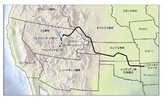 マウンテンメドーの虐殺関連地図