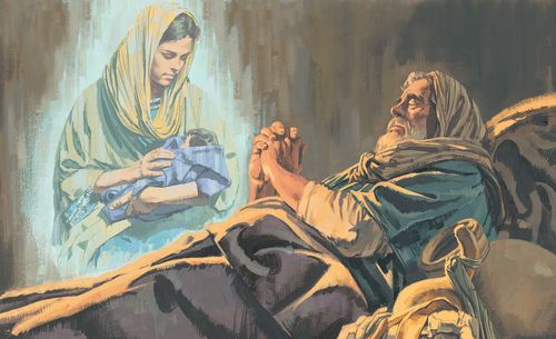 The Holy Ghost reveals to Simeon that he will see Christ - ch.6-2