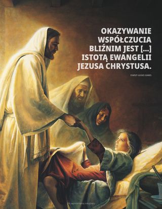 Jezus Chrystus uzdrawia dziewczynkę