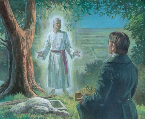 Moroni appearing to Joseph