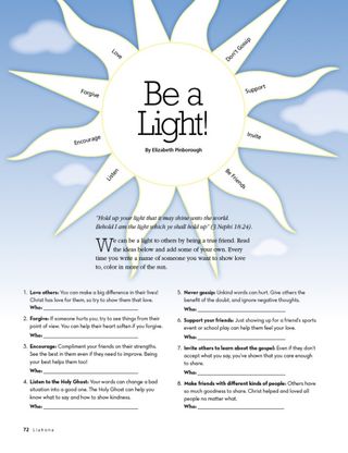 Be a light