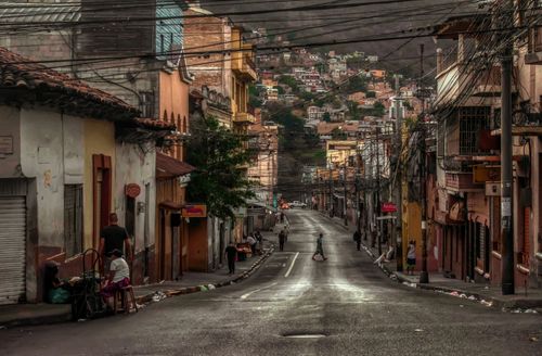 street in Honduras