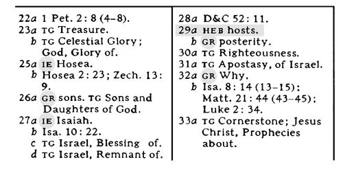 romans 9 footnotes