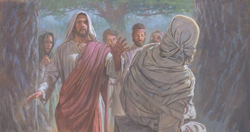 Jesus commands Lazarus to come forth - ch.43-9