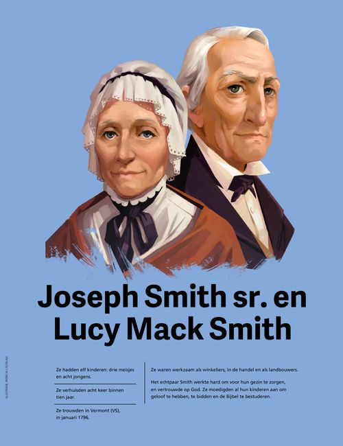 Joseph Smith sr. en Lucy Mack Smith