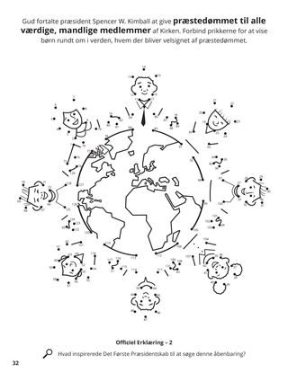 Priesthood for All Worthy Men coloring page