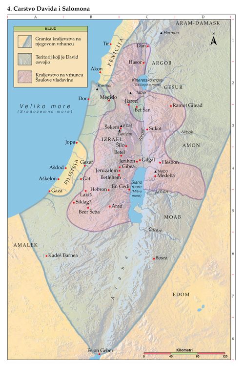Biblijska zemljopisna karta 4