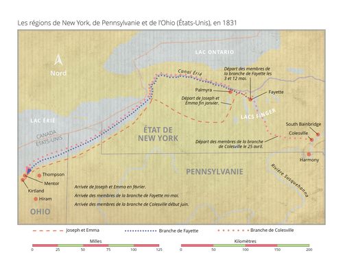 le voyage des saints en Ohio