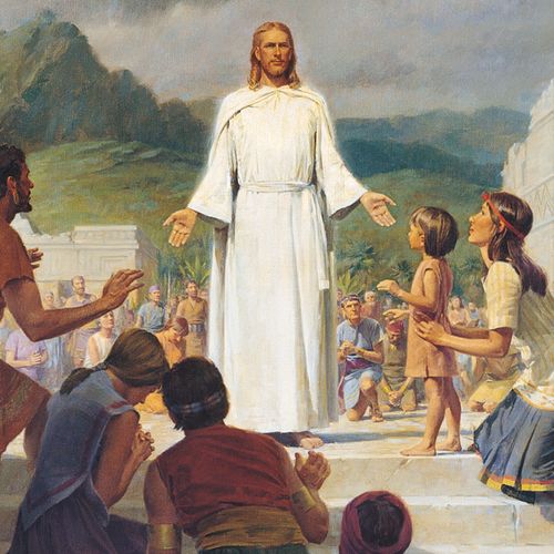 Christ visiting the Americas