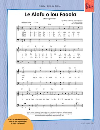 sheet music