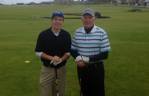 Brother Newman and his son Jack