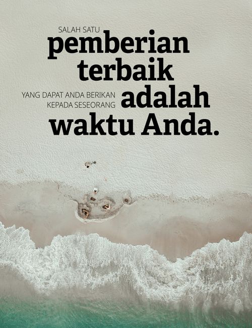 data-poster “Salah Satu Pemberian Terbaik”