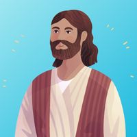 Gesù Cristo che sorride invita tutta l’umanità a venire a Lui