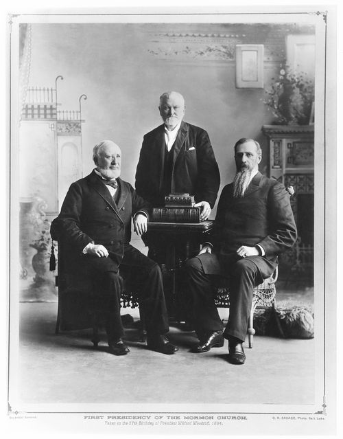 First Presidency in 1894