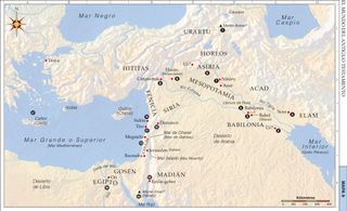 map, Old Testament area