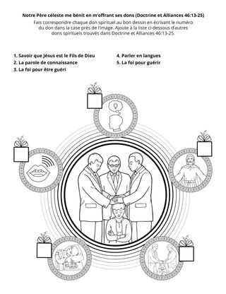 page d’activité pour les enfants