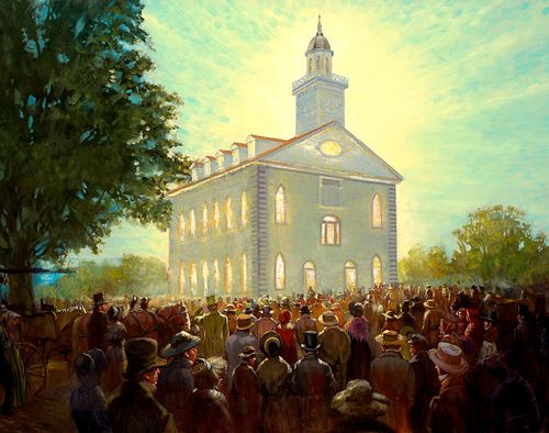 Kirtland Temple dedication