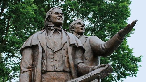 Brigham Young and Joseph Smith