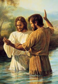 John the Baptist Baptizing Jesus