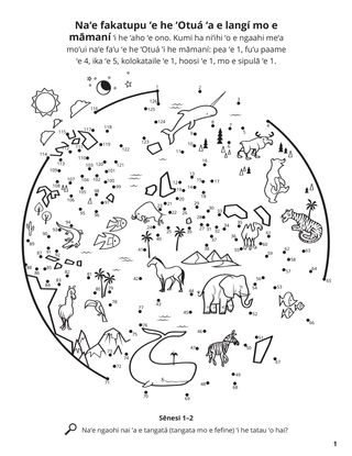 The Creation coloring page