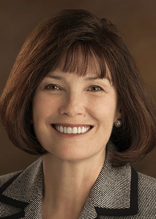 Official portrait of Linda S. Reeves, sustained at the April 2012 general conference as second counselor in the Relief Society general presidency, October 2012.  Released April 2017 General Conference.