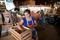 Paraguay. Women at a vegetable market.