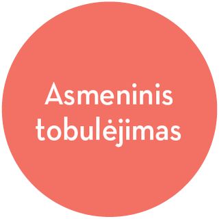 Asmeninio tobulėjimo piktograma