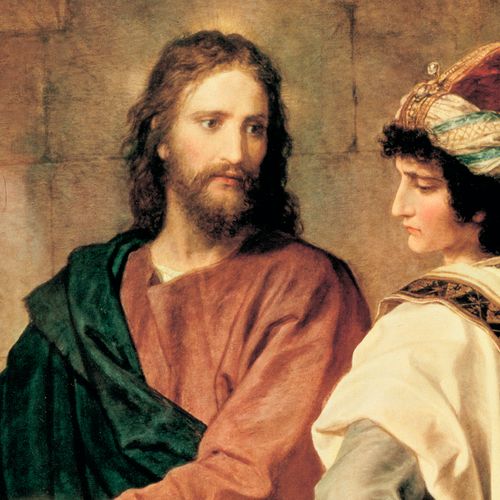 Christ and the rich young man