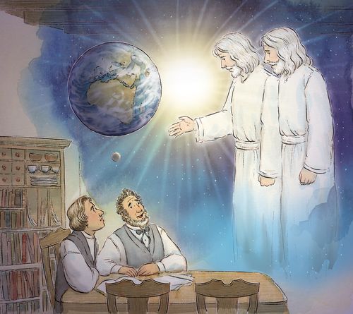 Heavenly Father and Jesus appearing to Joseph and Sidney