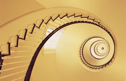 Nauvoo Illinois Temple staircase