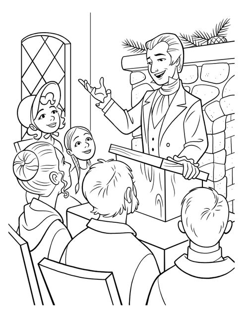 José Smith predica a una congregación desde el púlpito.