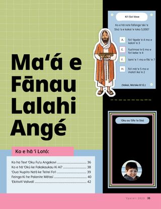 Peesi takafi Maʻá e Fānau Lalahi Angé