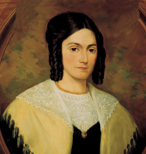 Portrait painting of Emma Smith