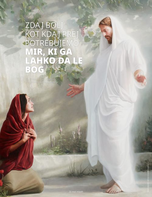 plakat Jezusa Kristusa, ki se prikaže Mariji Magdaleni