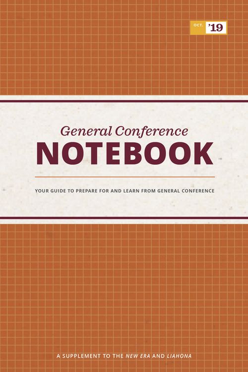 General Conference Notebook-booklet