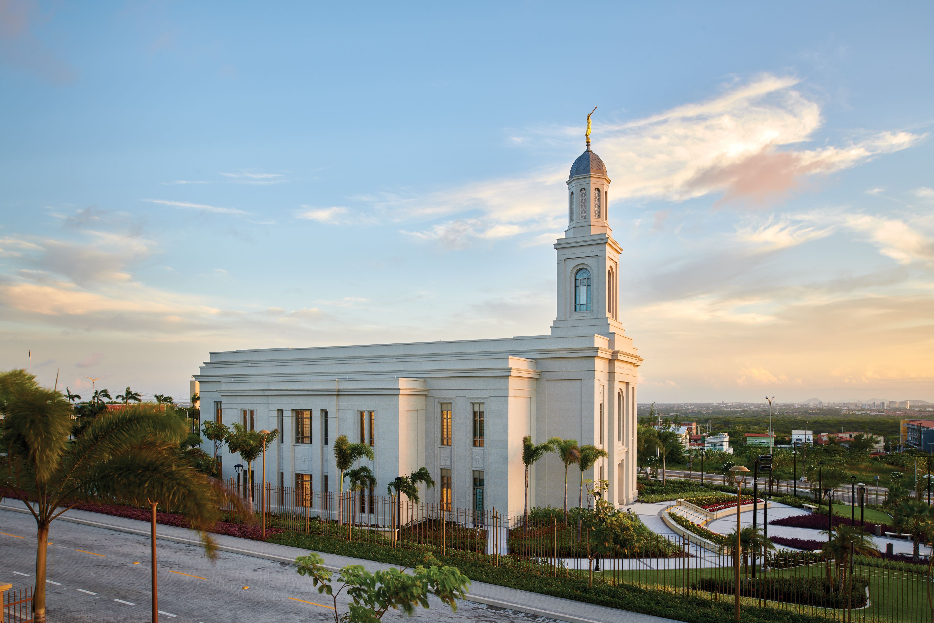 The Fortaleza Brazil Temple grounds.