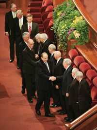 First Presidency and Quorum of the Twelve Apostles