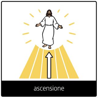 Simbolo del Vangelo “ascensione”