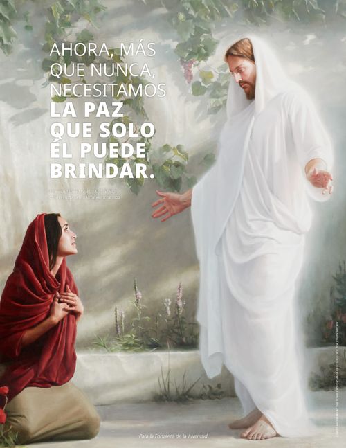 póster de cuando Jesucristo se aparece a María Magdalena