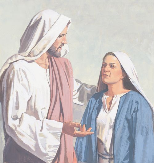 Jesus tells Mary He will help - ch.12-2