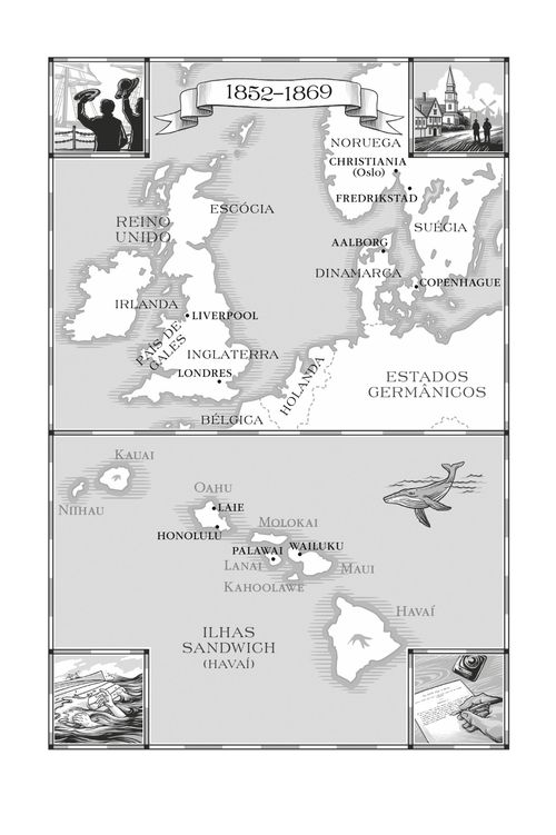 mapa das missões europeias e das ilhas