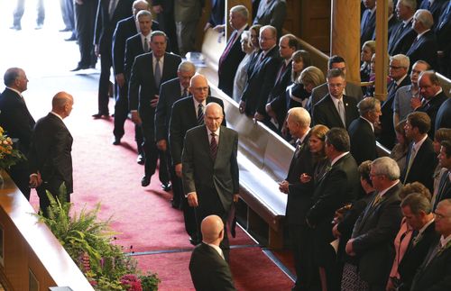funeral for Boyd K. Packer