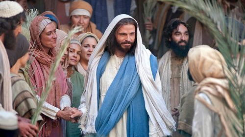 triumphal entry of Christ