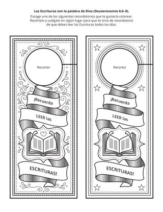 Hoja de actividades: Las Escrituras son la palabra de Dios