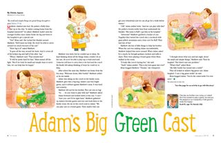 Adam’s Big Green Cast