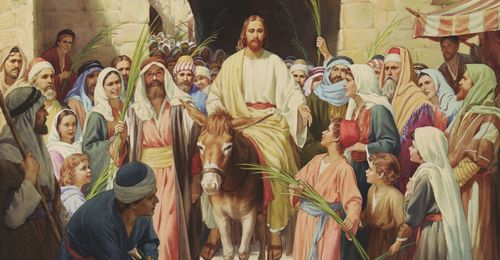 Jesus’s triumphal entry